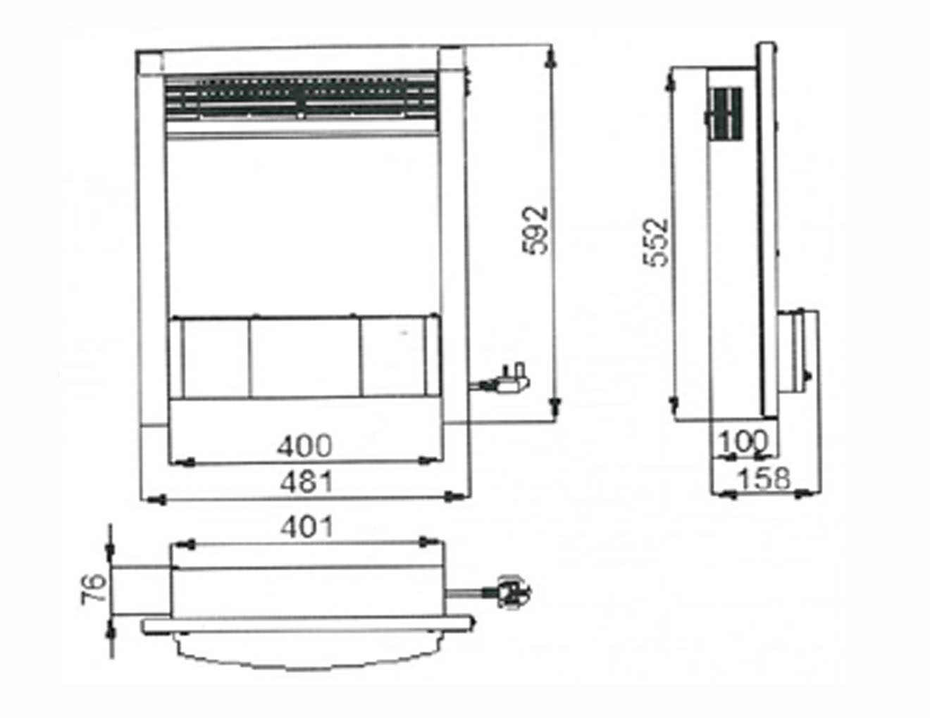 3D Ecoflame™ Electric Fire - Image 14