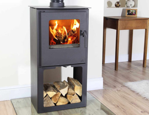 Loxton-Logstore-Stove