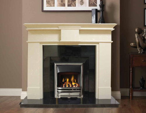 Marseille Dublin Stone Fireplace
