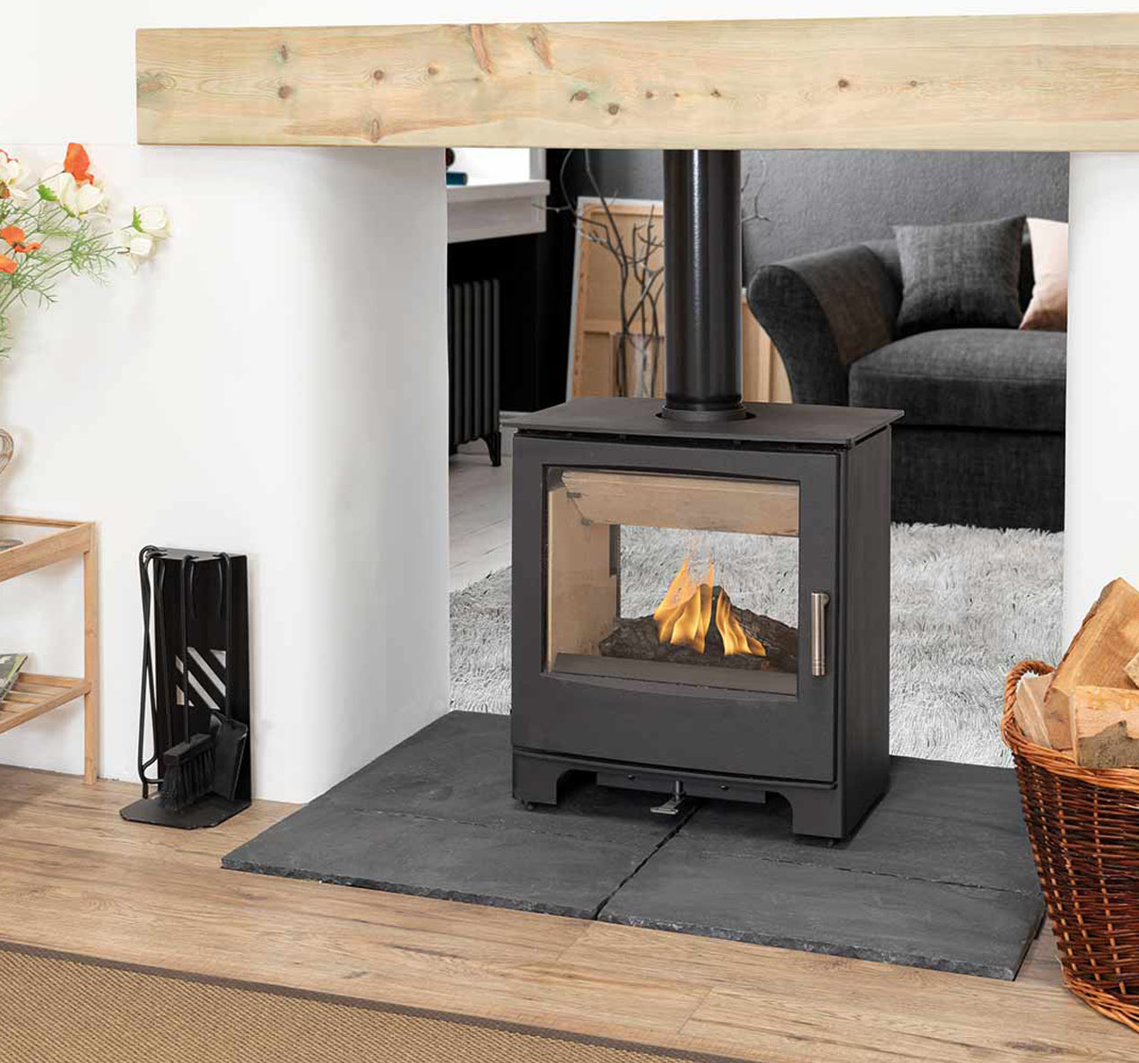 Double Sided Stoves