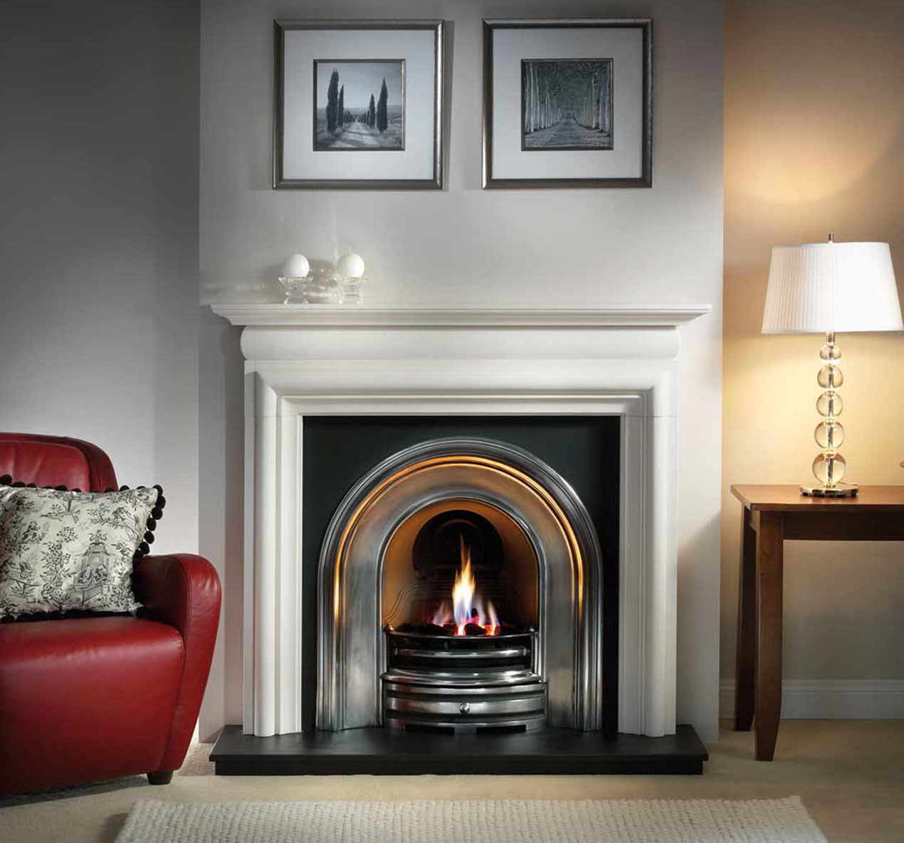 Stone Fireplace Surrounds